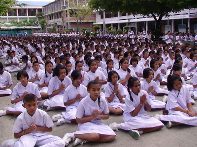 ฮือฮา! โรงเรียนต้นแบบศีลธรรมปลูกฝังธรรมะนักเรียน